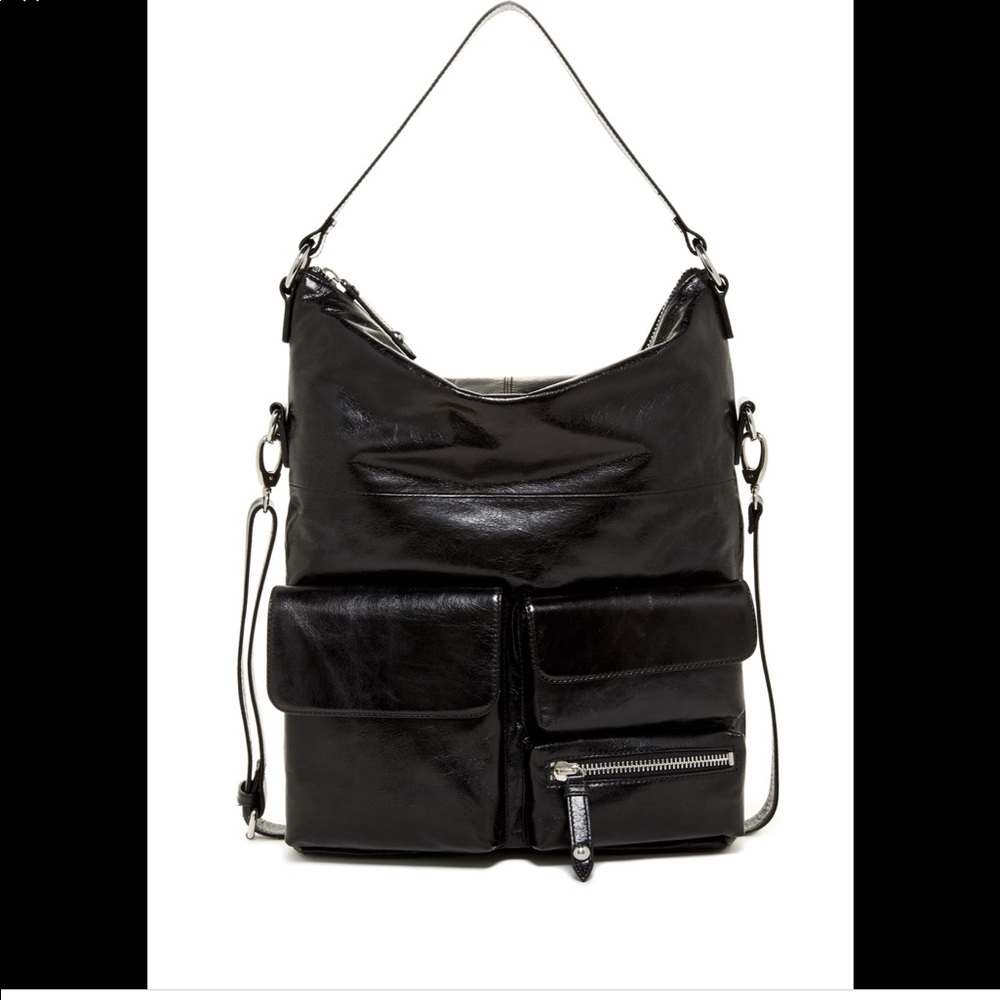 HOBO Explorer Leather Shoulder Bag